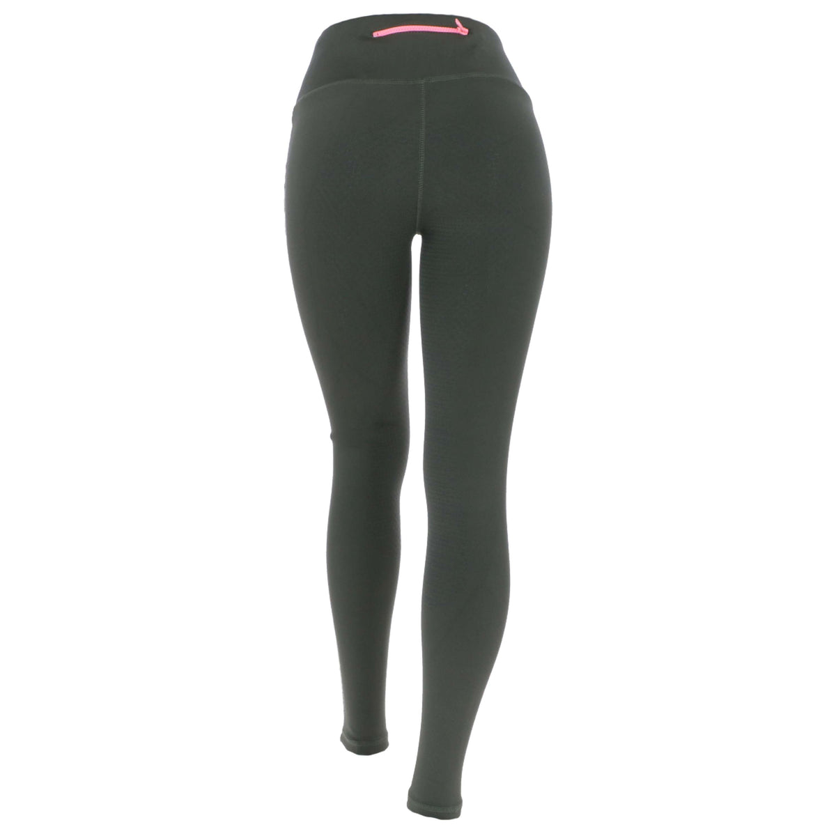 HKM Reitleggings Equestrian Full Grip Dunkelgrün