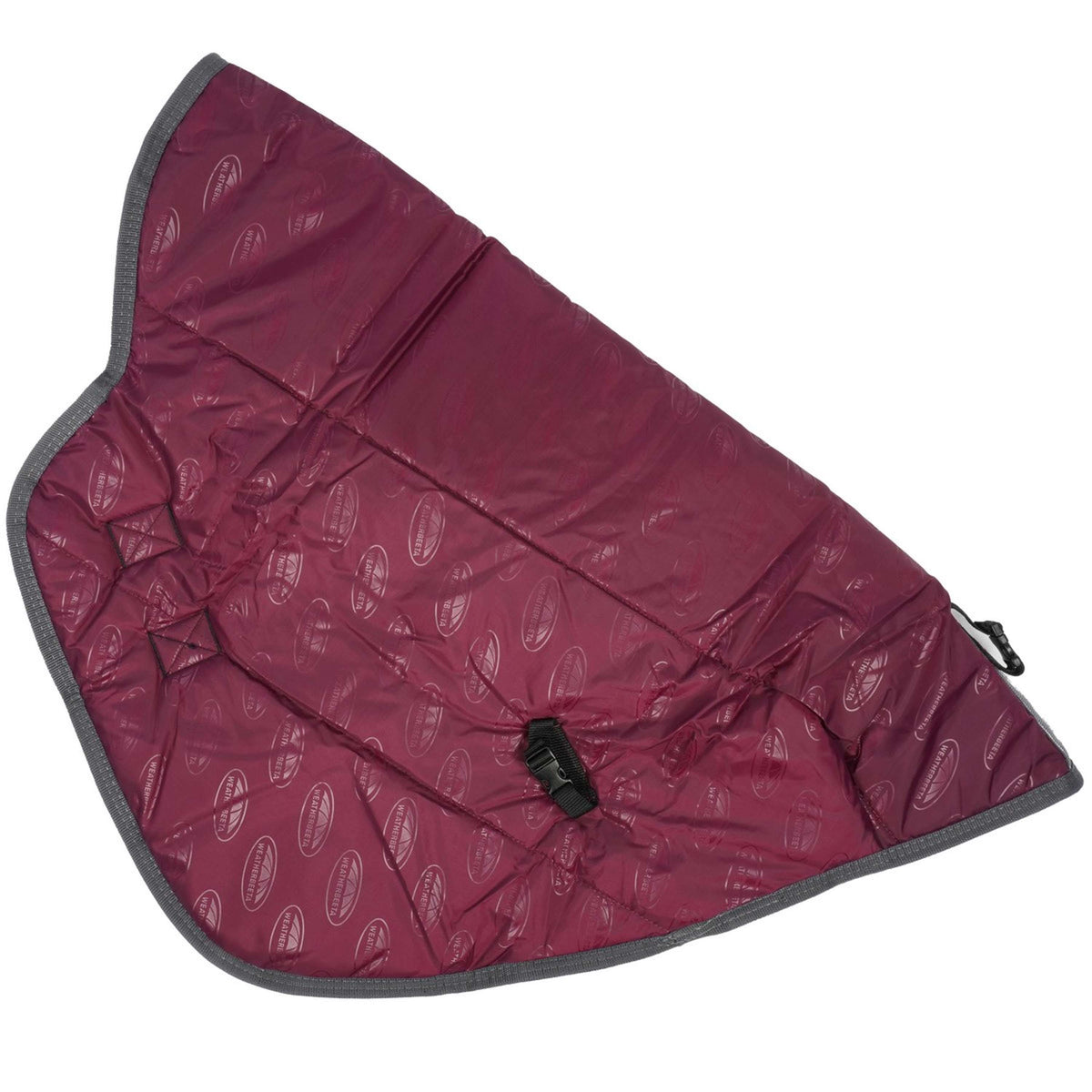 Weatherbeeta Winterdecke Comfitec Plus Dynamic II Neck Rug Medium/Lite Maroon/Grau/Weiß