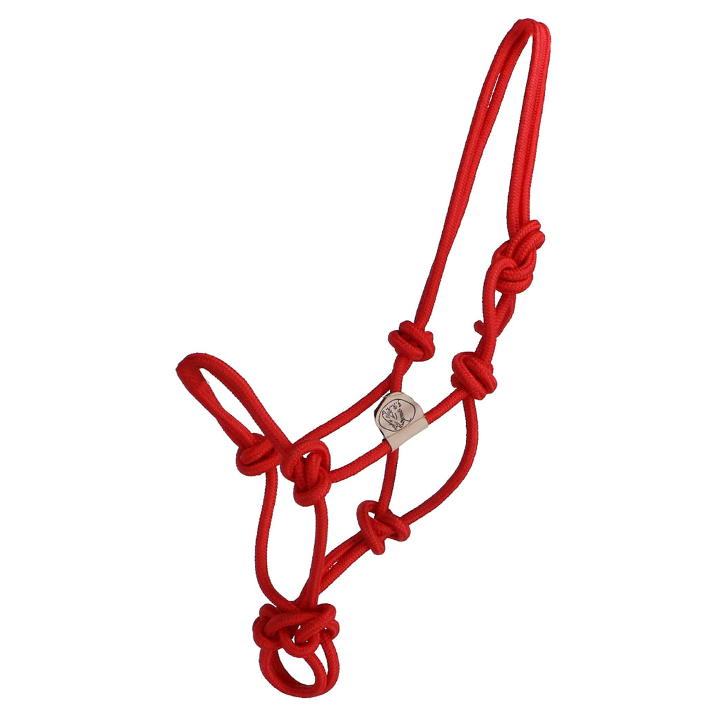 F.R.A. Knotenhalfter Babia Nylon Rot