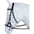 F.R.A. Gebisslose Trense Pariba Side Pull Lederen Zügel Schwarz