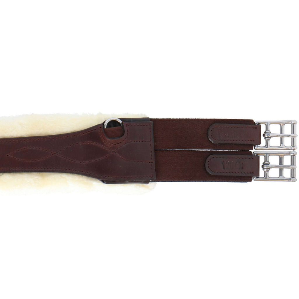 Kavalkade Sattelgurt Foster Comfort Kunstfell Lang Braun