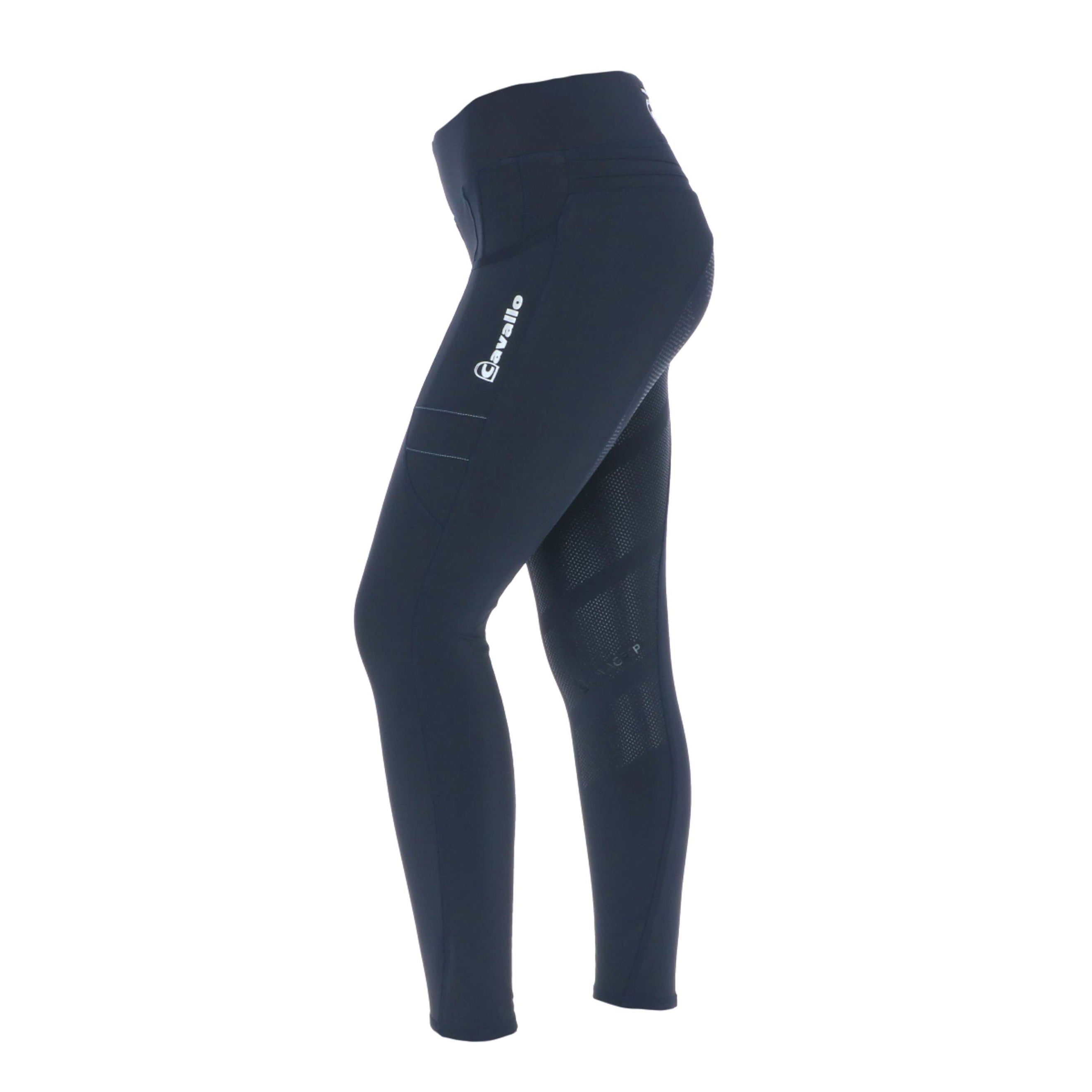 Cavallo Reitleggings Lin Full Grip RL Dunkelblau