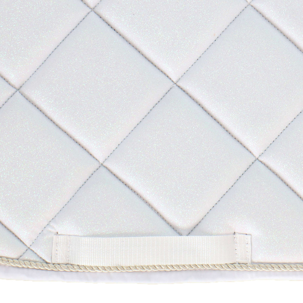 HB Schabracke Sparkling Glitter Dressur Weiß