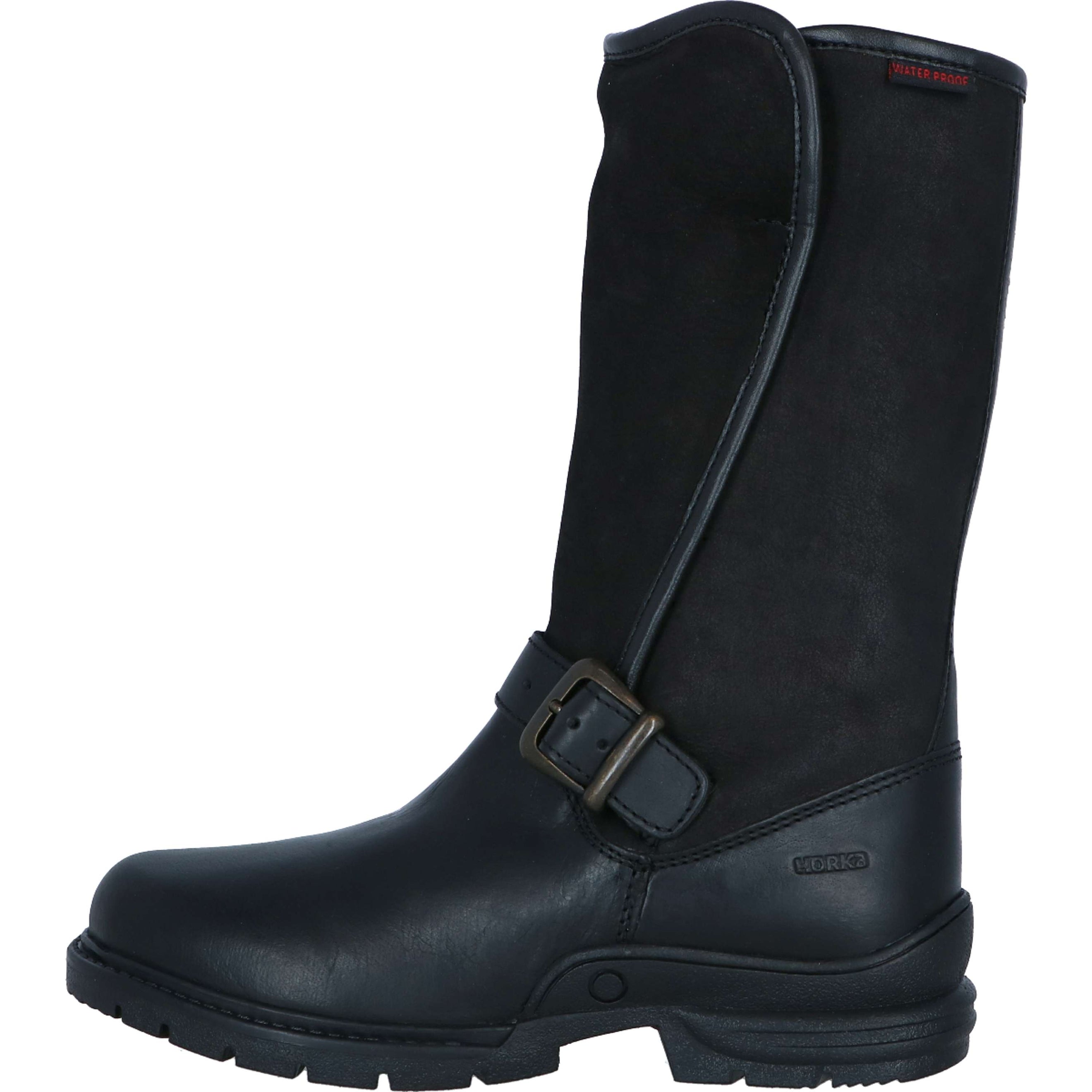 Horka Outdoorstiefel Chesterfield Kurz Schwarz