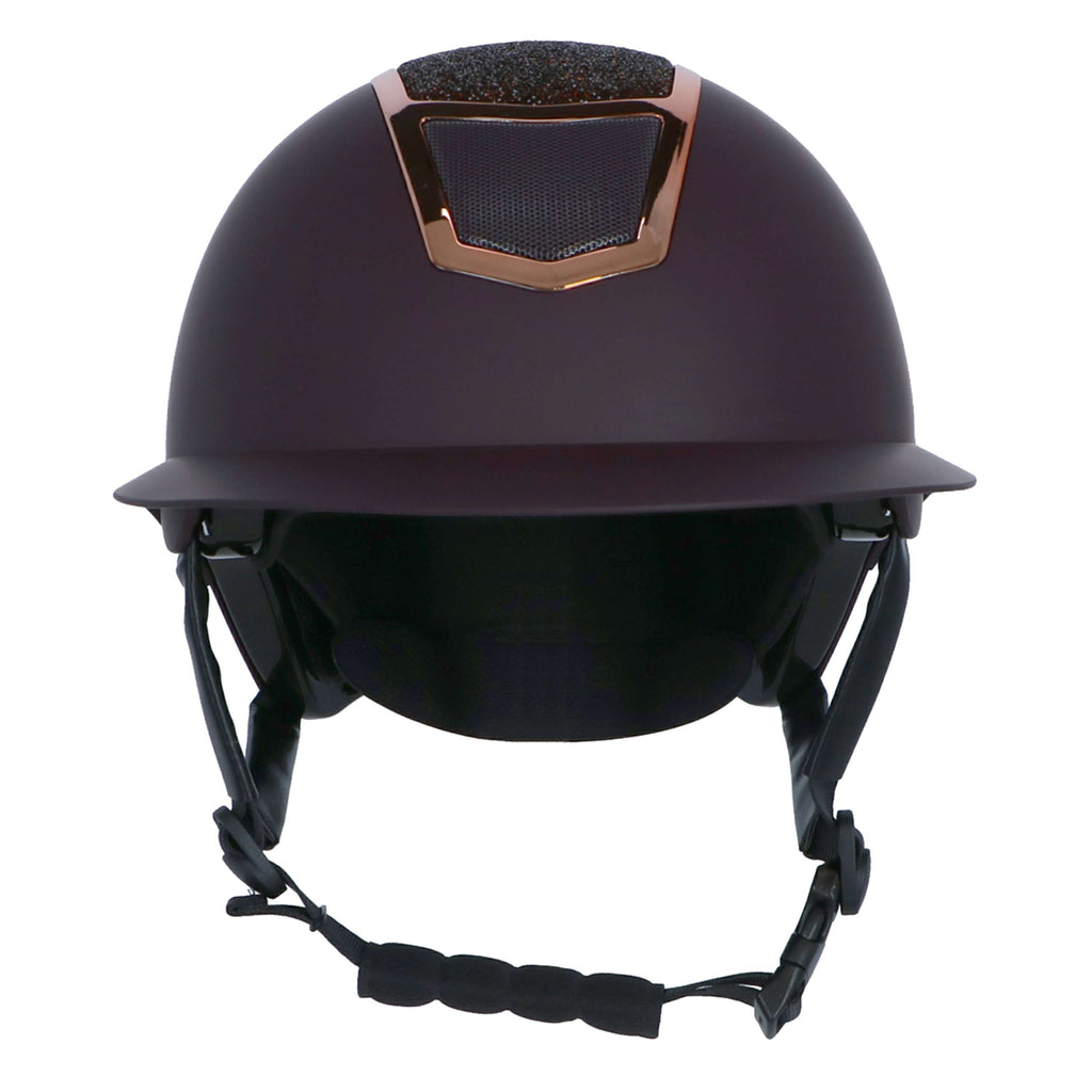 Harry's Horse Reithelm Mont Blanc Sparkle Bordeaux/Rosegold