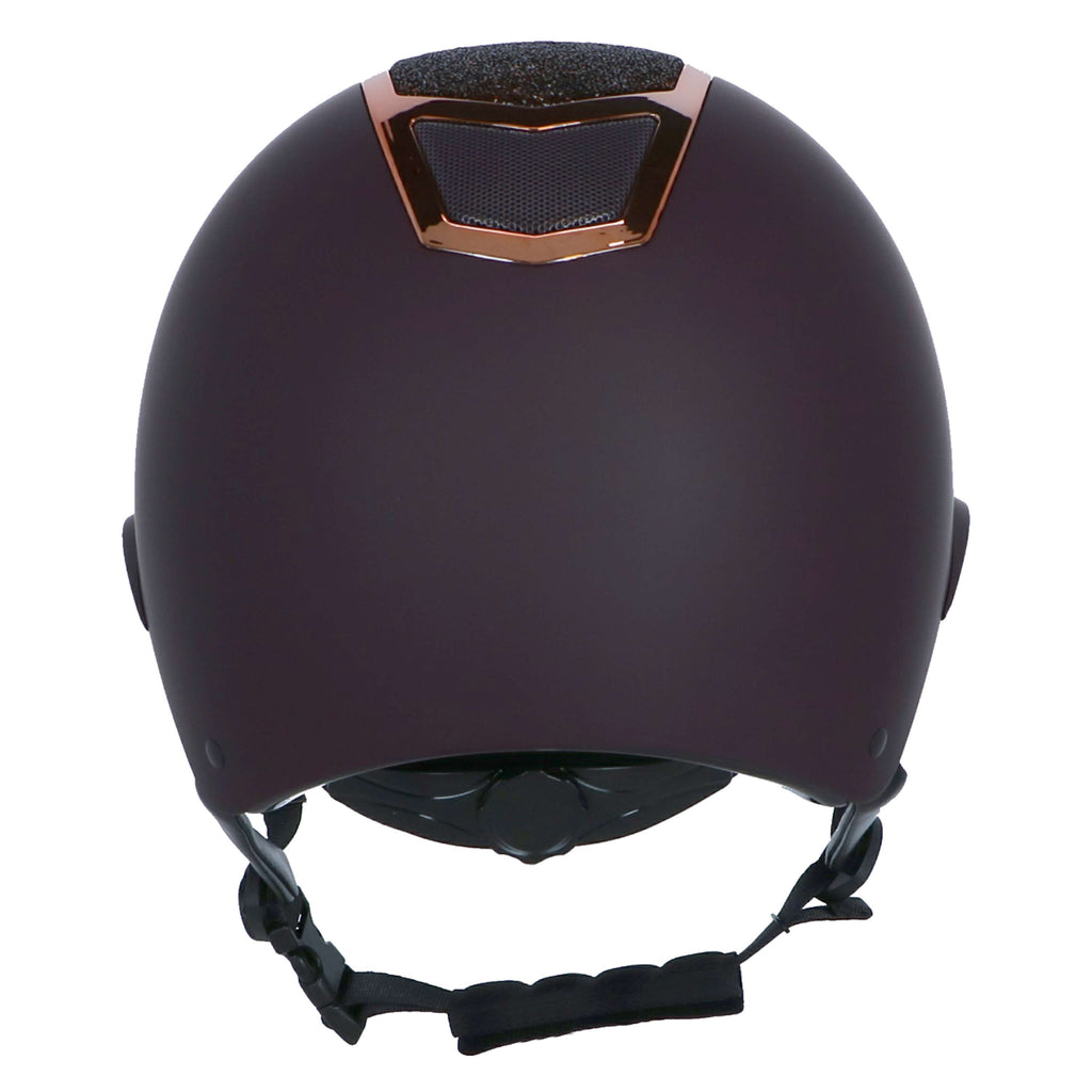 Harry's Horse Reithelm Mont Blanc Sparkle Bordeaux/Rosegold