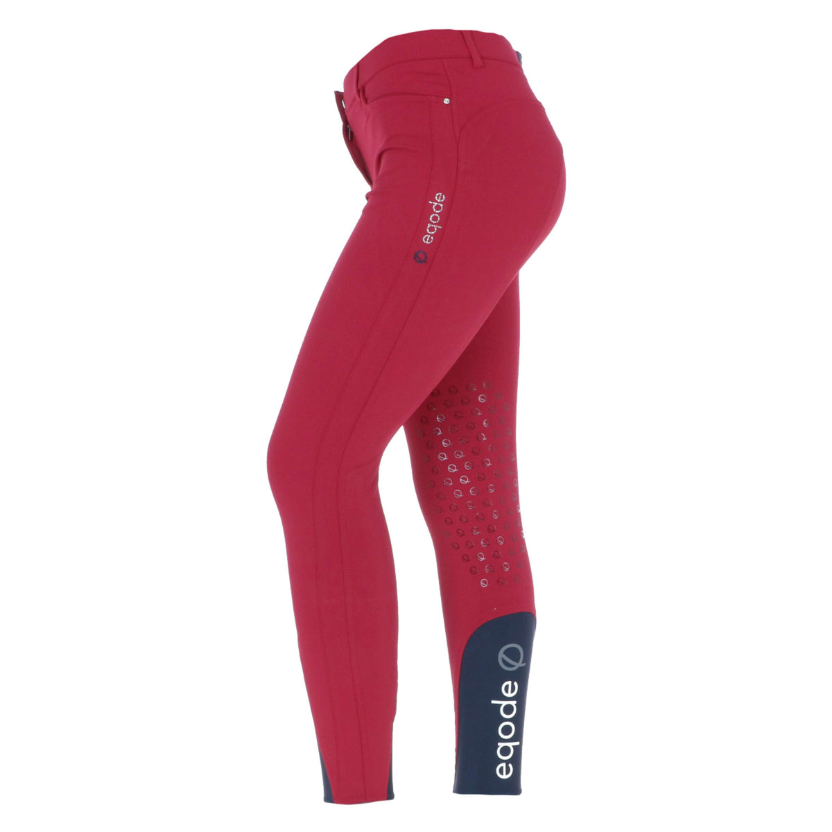 EQODE by Equiline Reithose Donna Kniegrip Cherry