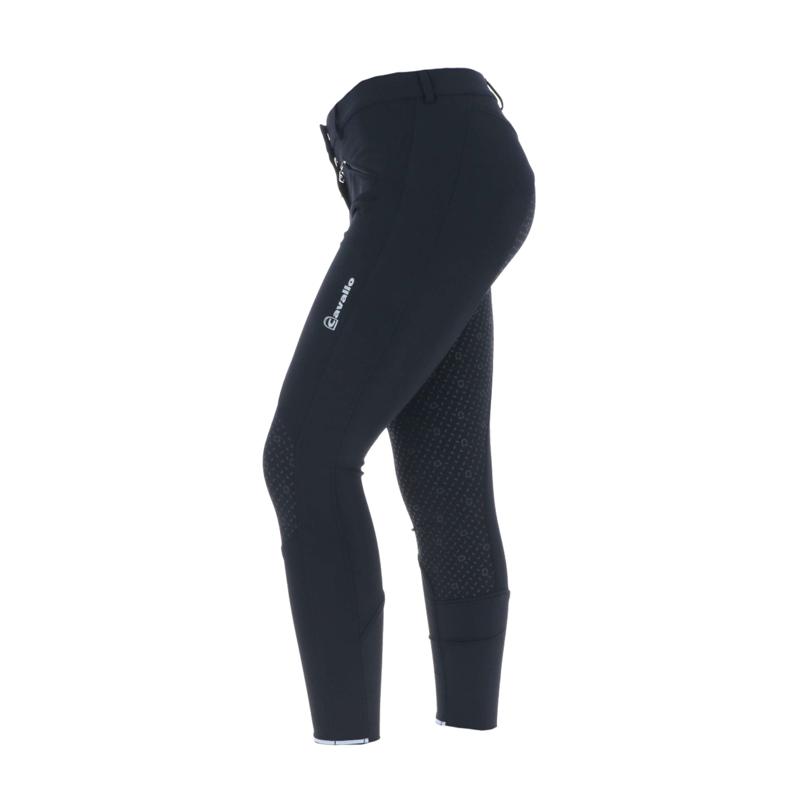 Cavallo Reithose Softshell CavalCaja Grip Schwarz Cavallo Reithose Softshell CavalCaja Grip Schwarz