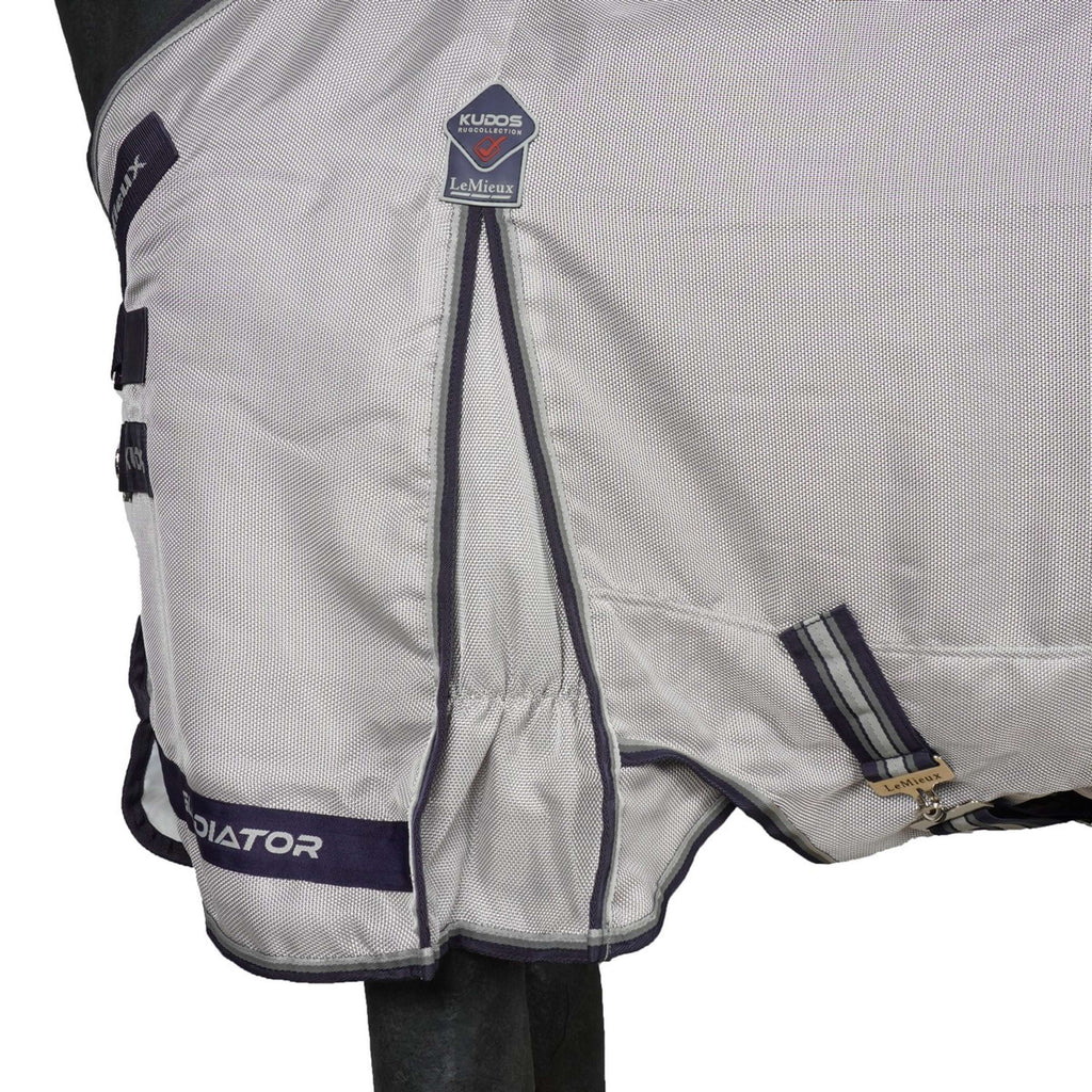 LeMieux Fliegendecke Arika Kudos Gladiator Grau