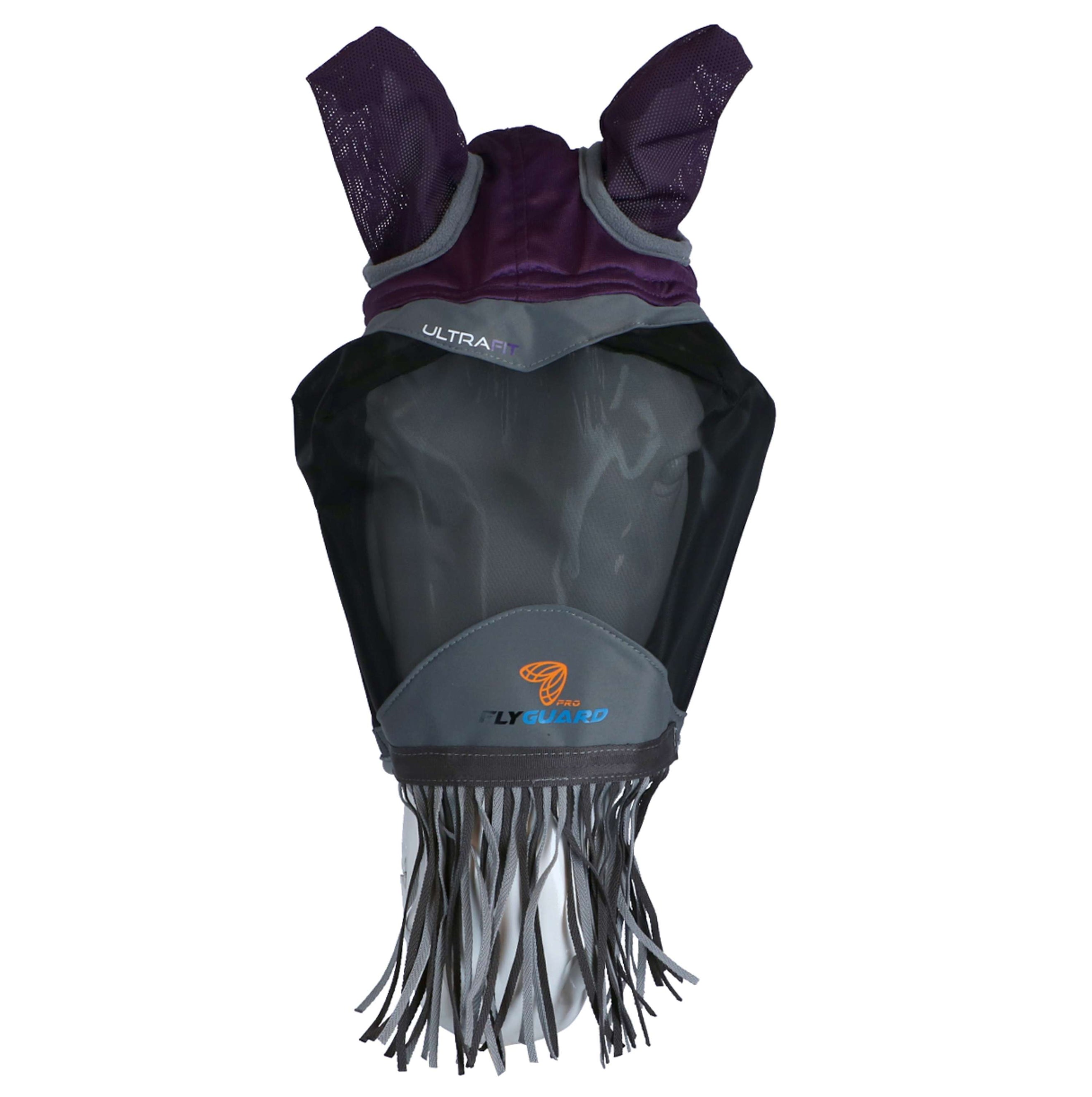 Shires Fliegenmaske Deluxe Violett Shires Fliegenmaske Deluxe Violett