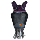 Shires Fliegenmaske Deluxe Violett