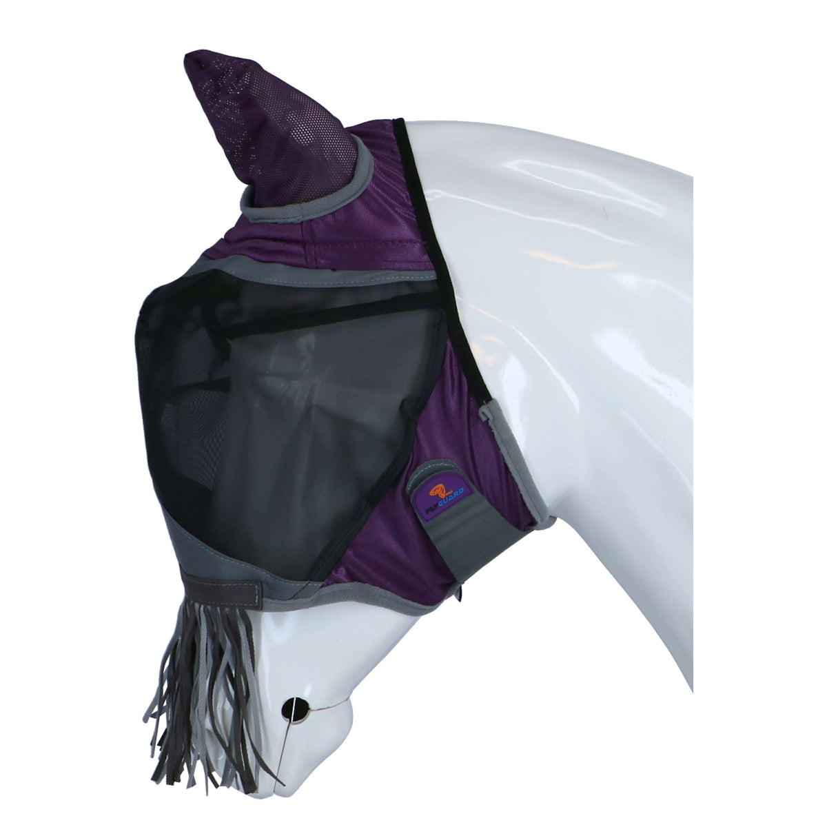 Shires Fliegenmaske Deluxe Violett