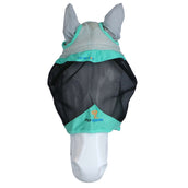 Shires Fliegenmaske Air Motion mit Ohren Aqua