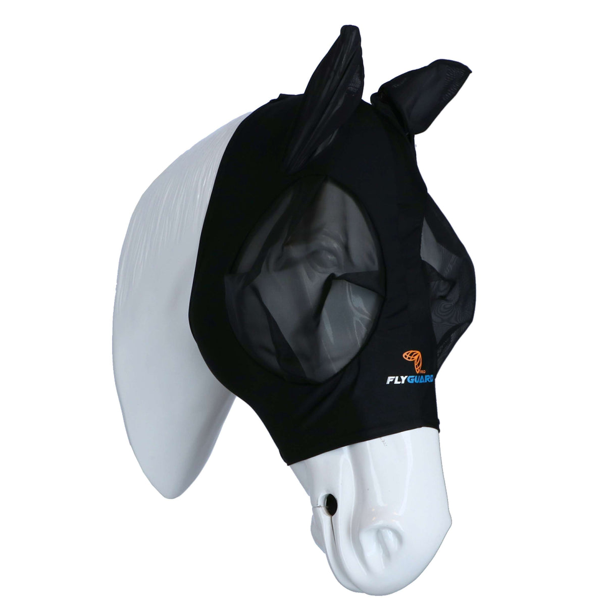 Shires Fliegenmaske Stretch Jet Black