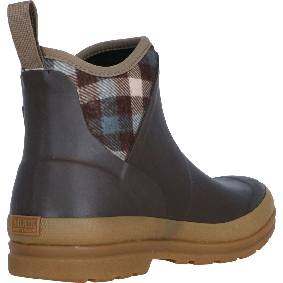 Muck Boot Originals Pull On Ankle Braun/Plaid