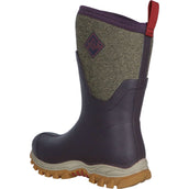 Muck Boot Arctic Sport II Mid Damen Bordeaux/Tweed