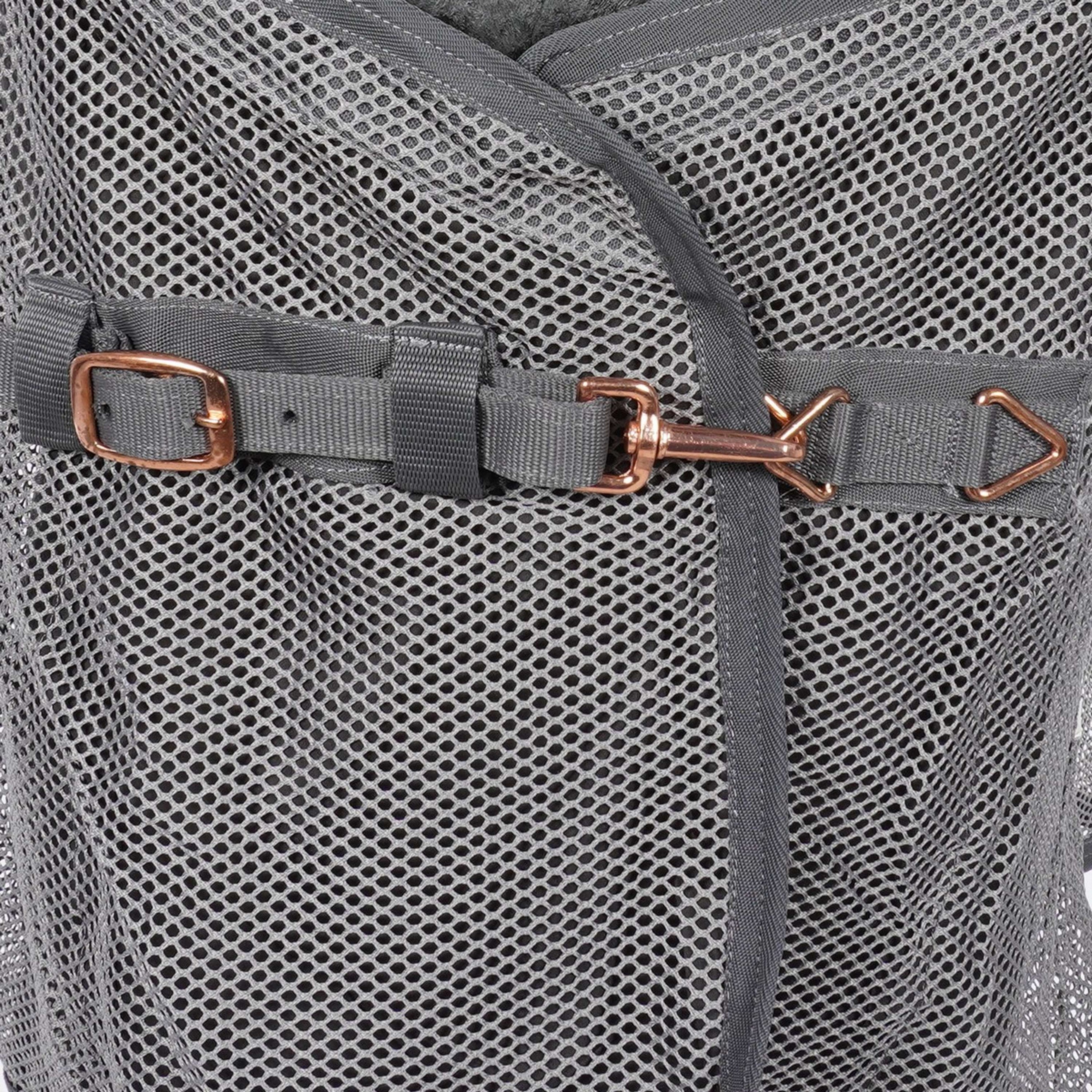 Waldhausen Fliegendecke Comfort mit Bauchlatz Grau Waldhausen Fliegendecke Comfort mit Bauchlatz Grau