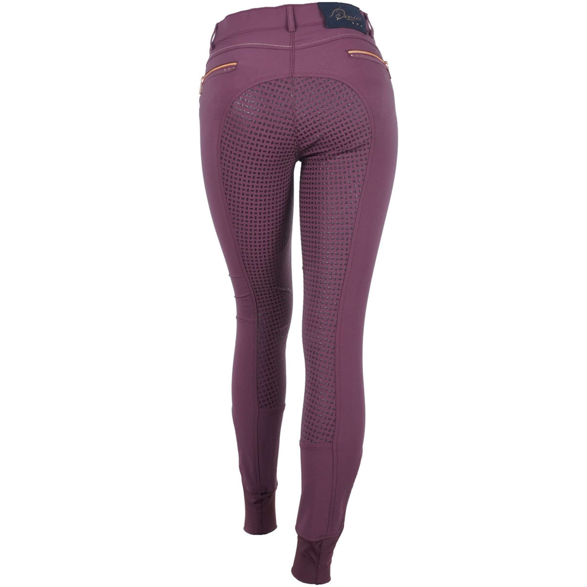 Harry's Horse Reithose Denici Cavalli Maroon Full Grip Bordeaux