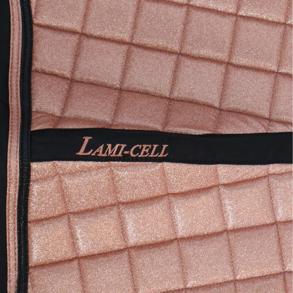 Lami-Cell Schabracke Sparkling Vielseitigkeit Old Pink/Schwarz