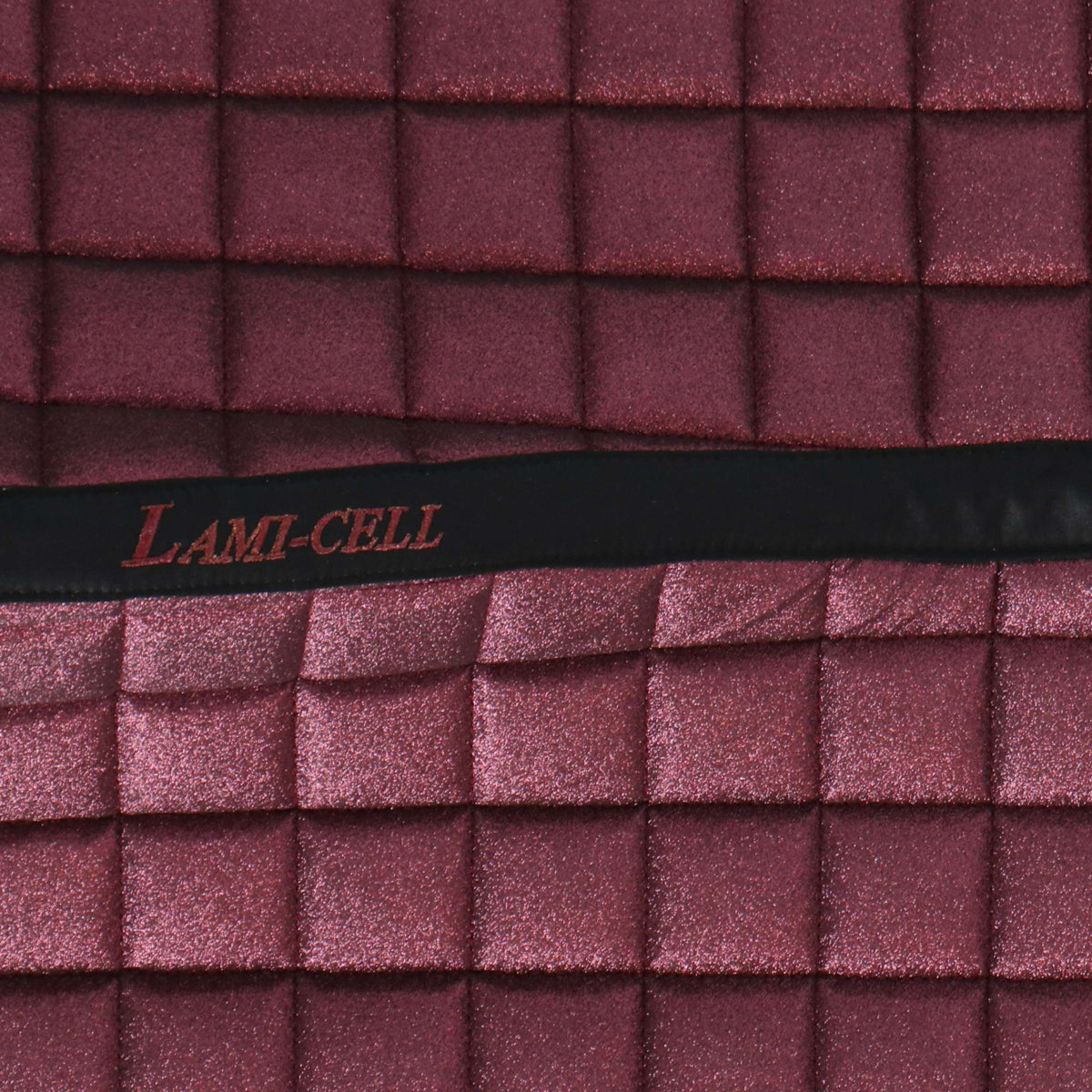 Lami-Cell Schabracke Sparkling Dressur Bordeaux