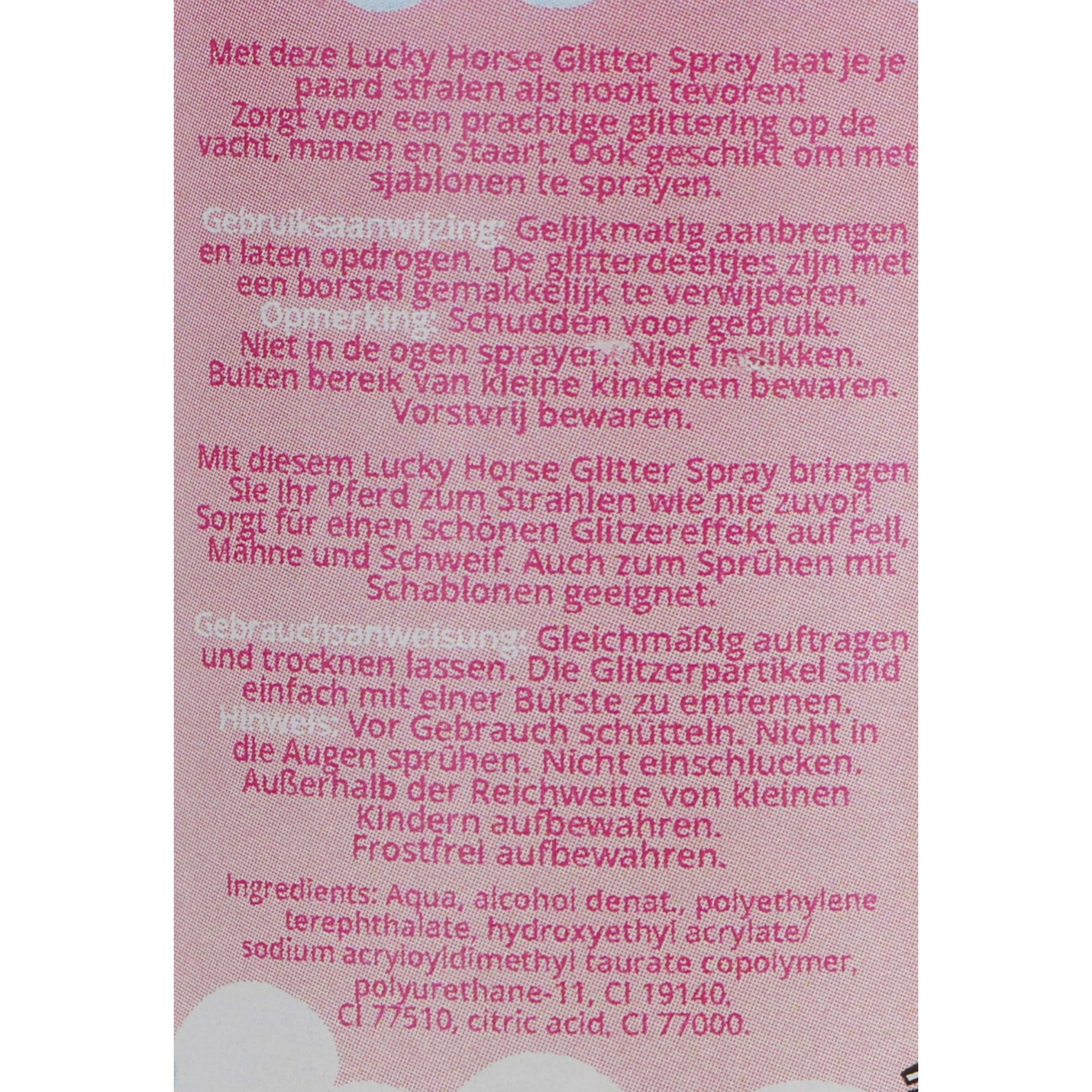 Lucky Horse Glitzerspray Unicorn Türkis Lucky Horse Glitzerspray Unicorn Türkis