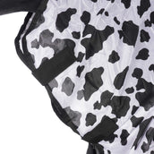 HKM Fliegendecke Cow mit Halsteil Schwarz/Weiß