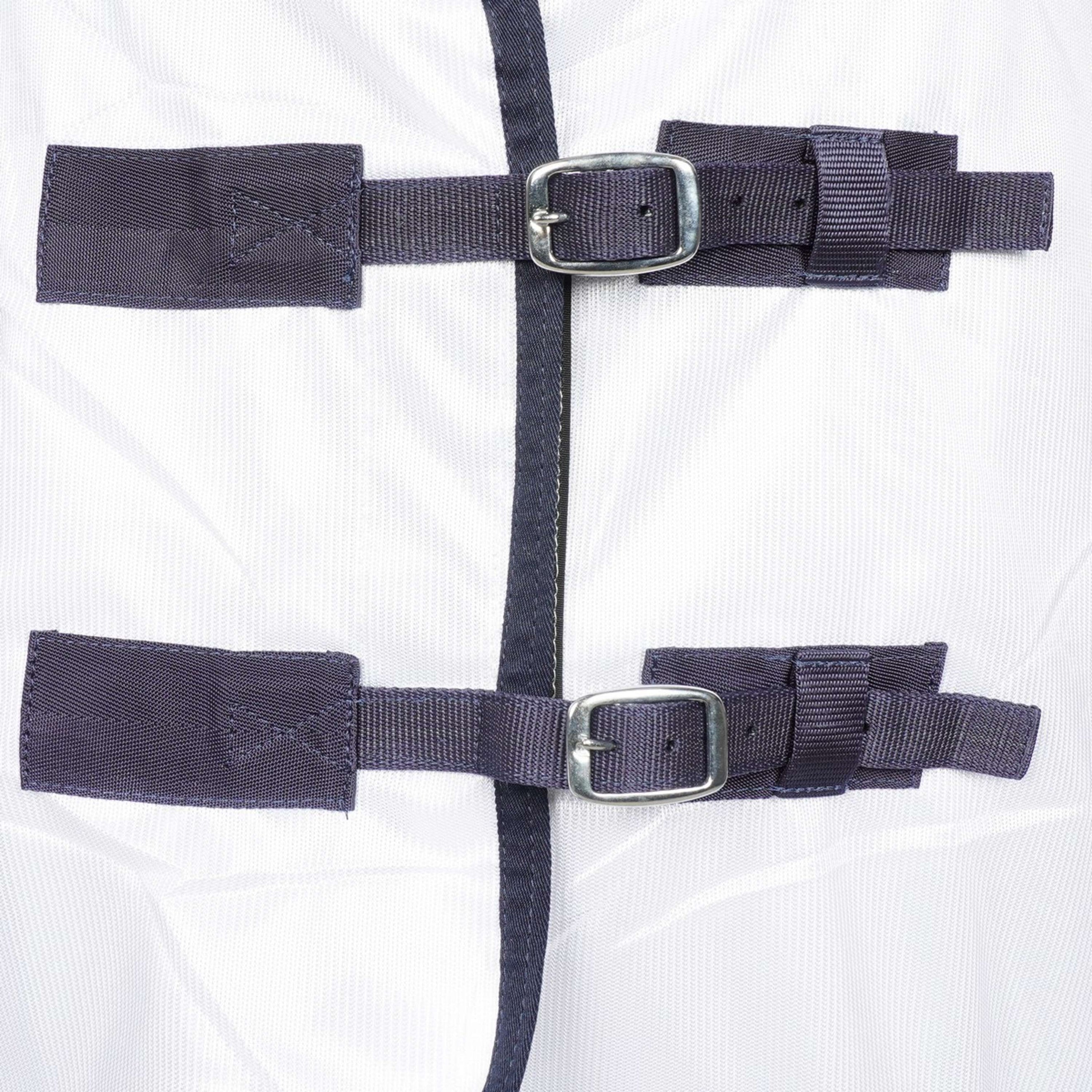 HKM Fliegendecke Lyon mit Halsteil Weiß HKM Fliegendecke Lyon mit Halsteil Weiß