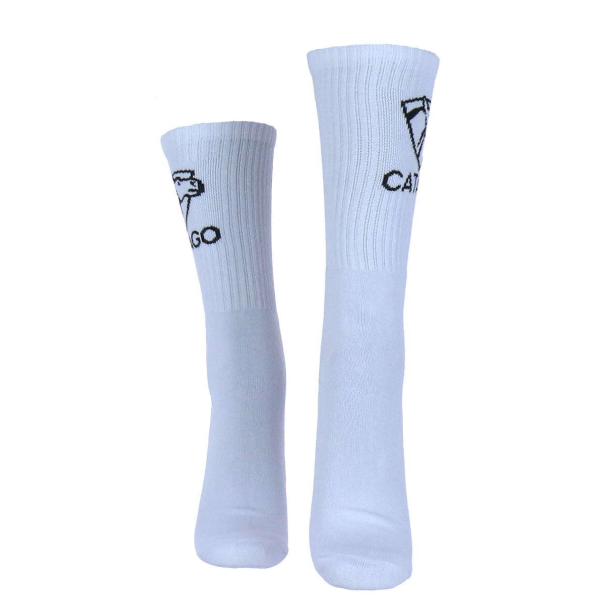 Catago Socken Polly Logo Weiß