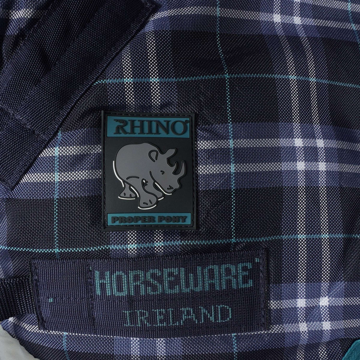 Rhino by Horseware Pony Plus Medium Navy Check
