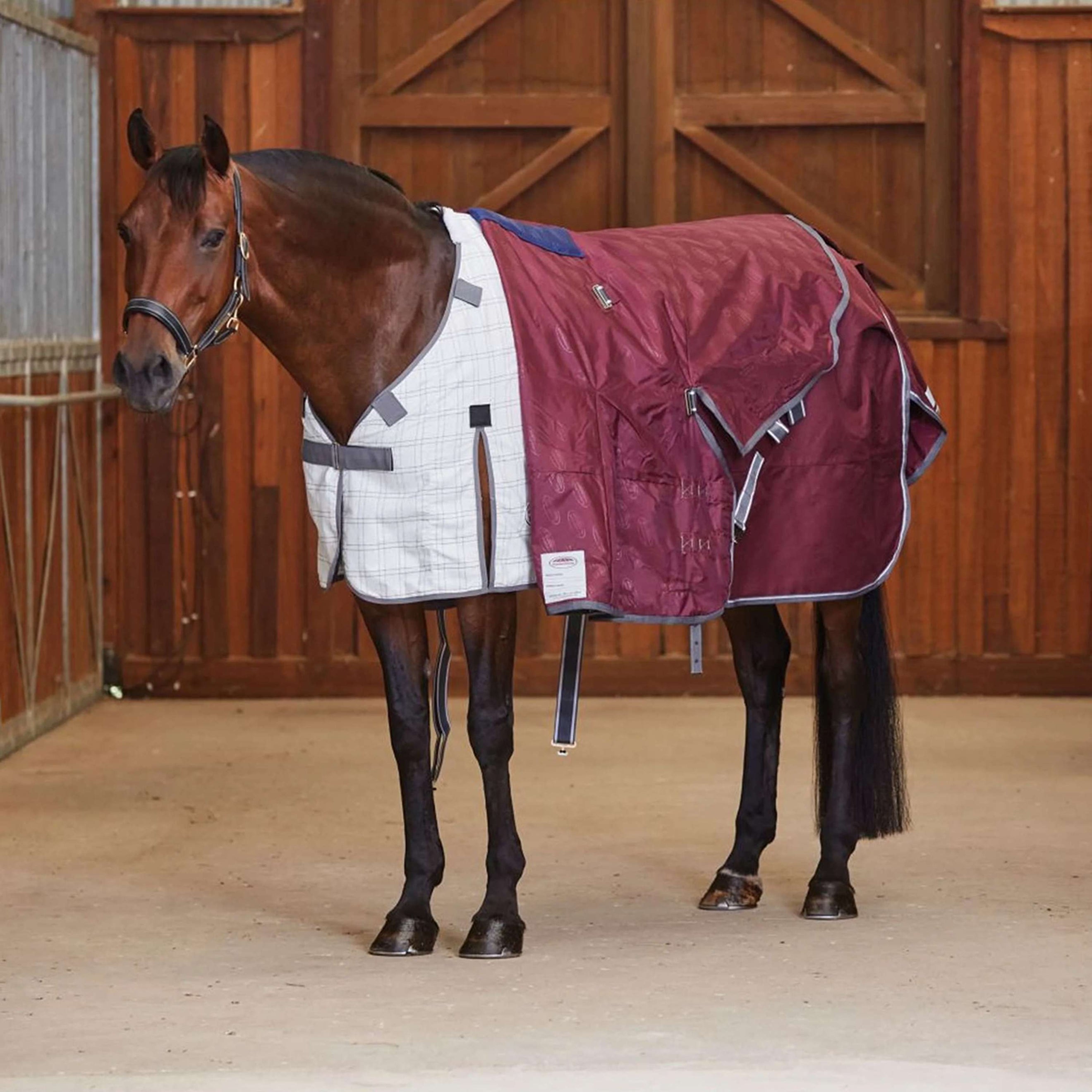 WeatherBeeta ComFiTec Cotton Sheet Liner Weiß/Grau WeatherBeeta ComFiTec Cotton Sheet Liner Weiß/Grau