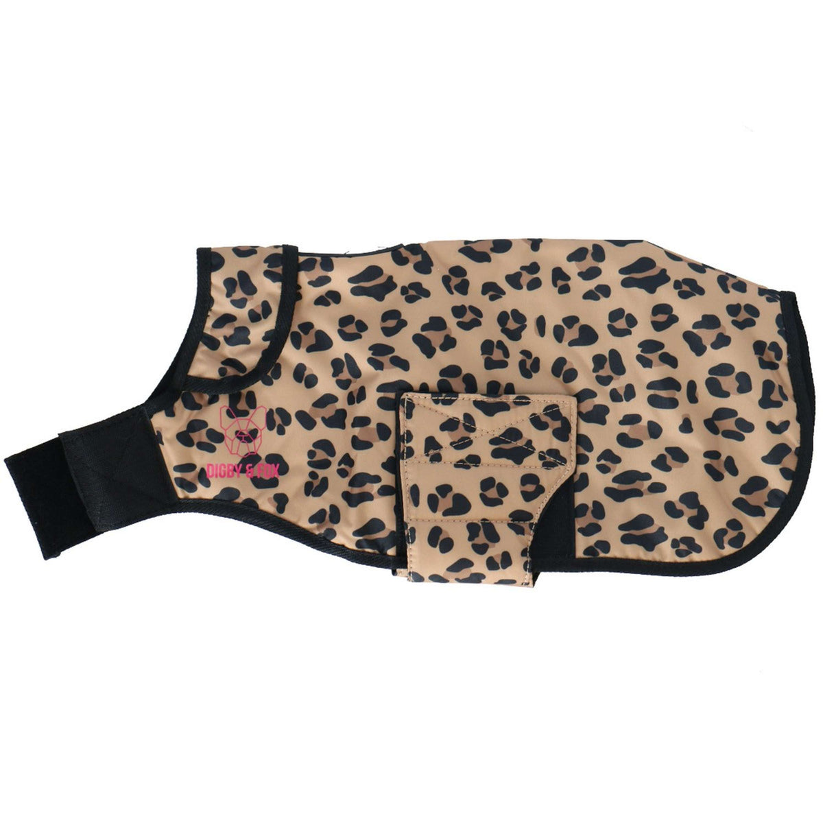 Digby & Fox Hundejacke Leopard