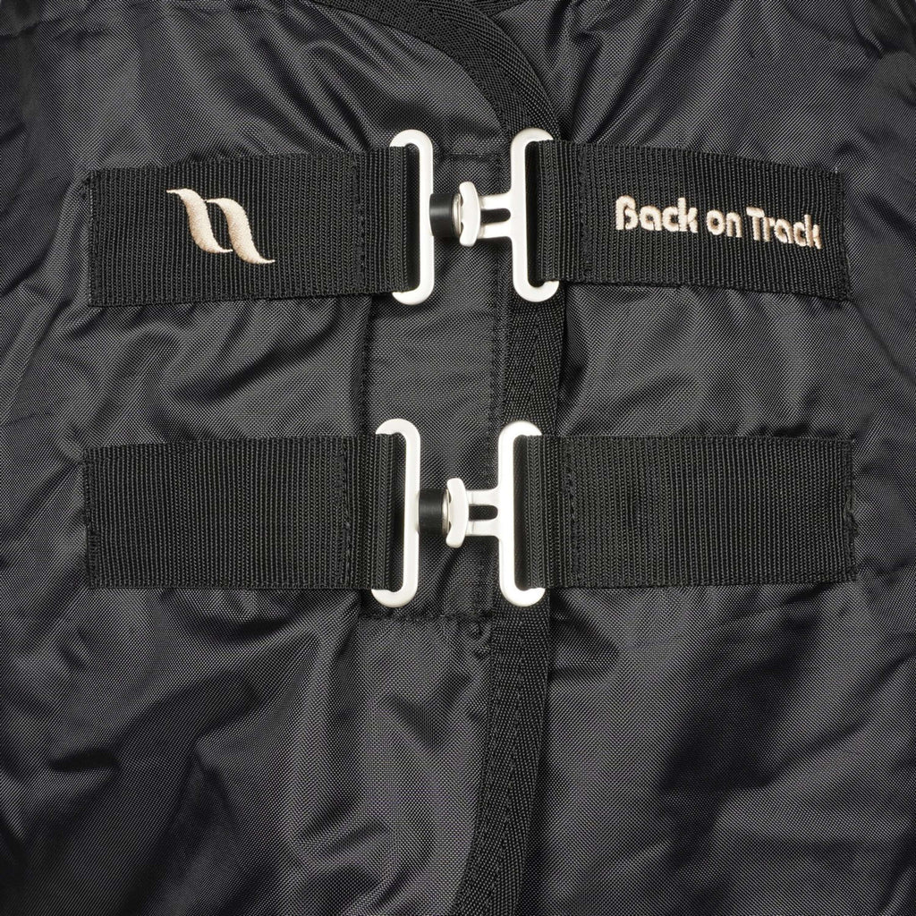 Back on Track Feinmaschig Decke Royal Deluxe Schwarz