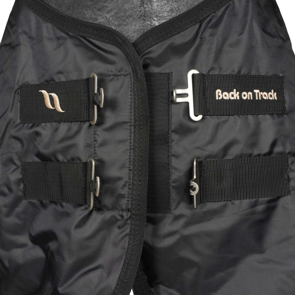 Back on Track Feinmaschig Decke Royal Deluxe Schwarz