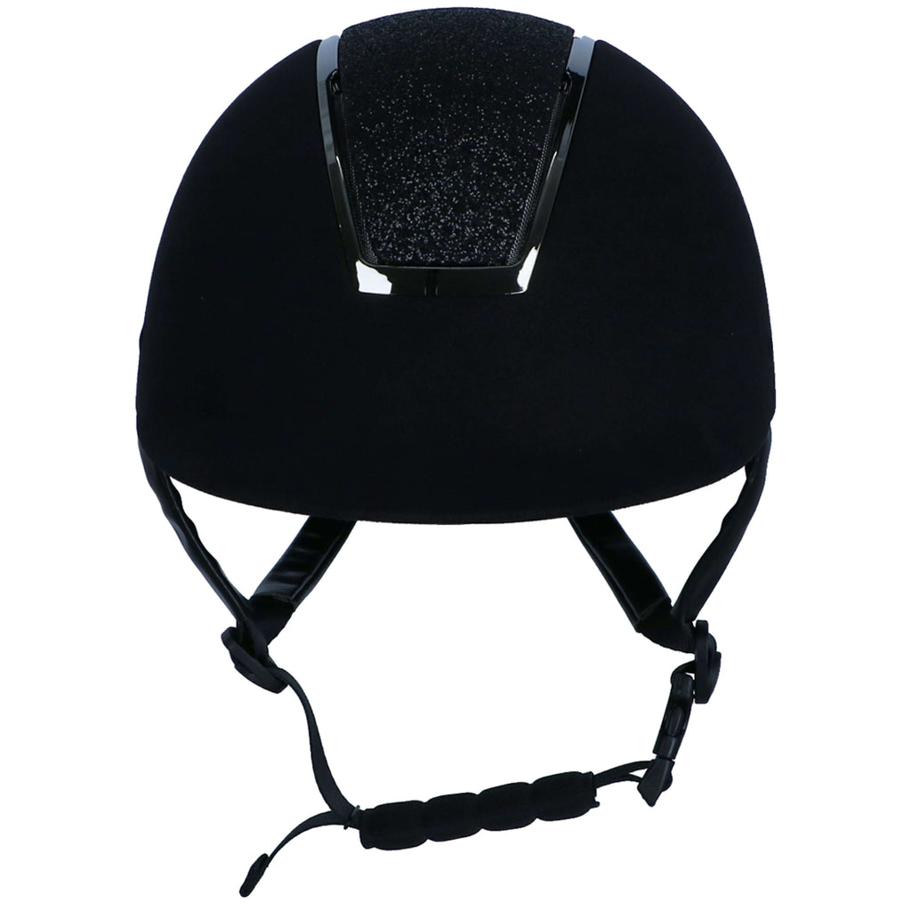 Harry's Horse Reithelm Regal Velvet Sparkle Schwarz