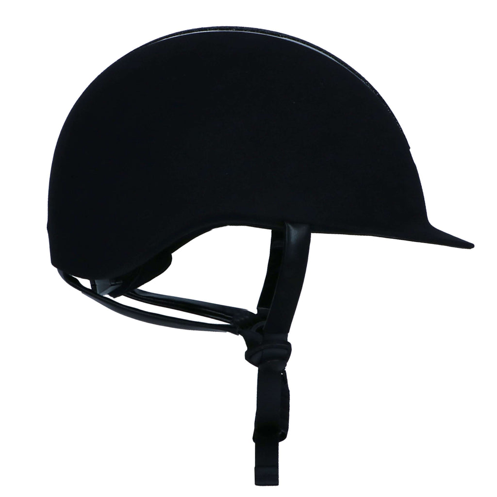 Harry's Horse Reithelm Regal Velvet Sparkle Schwarz