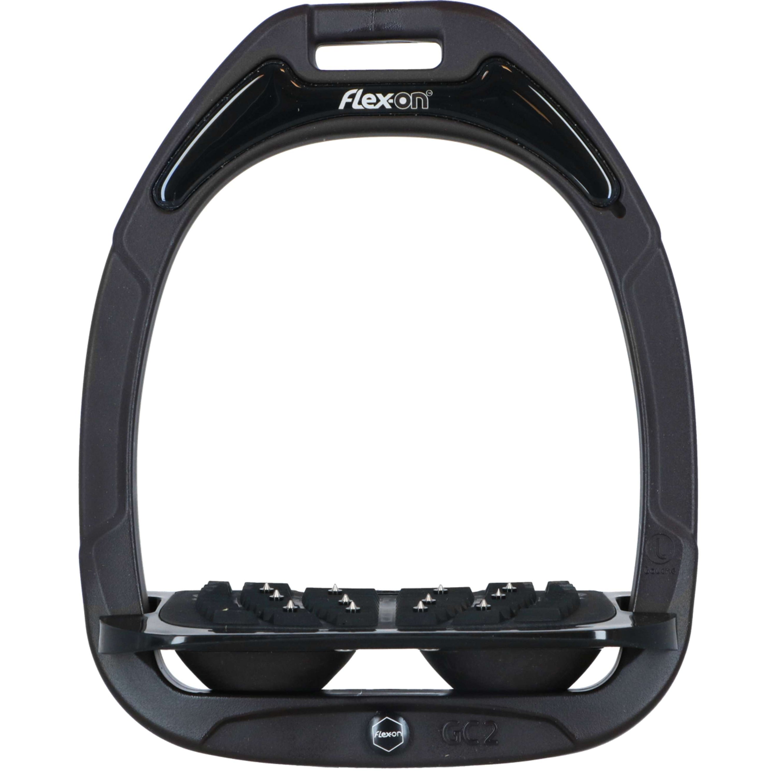 Flex-On Steigbügel Green Composite Inclined Ultra Grip Braun/Schwarz/Braun Flex-On Steigbügel Green Composite Inclined Ultra Grip Braun/Schwarz/Braun