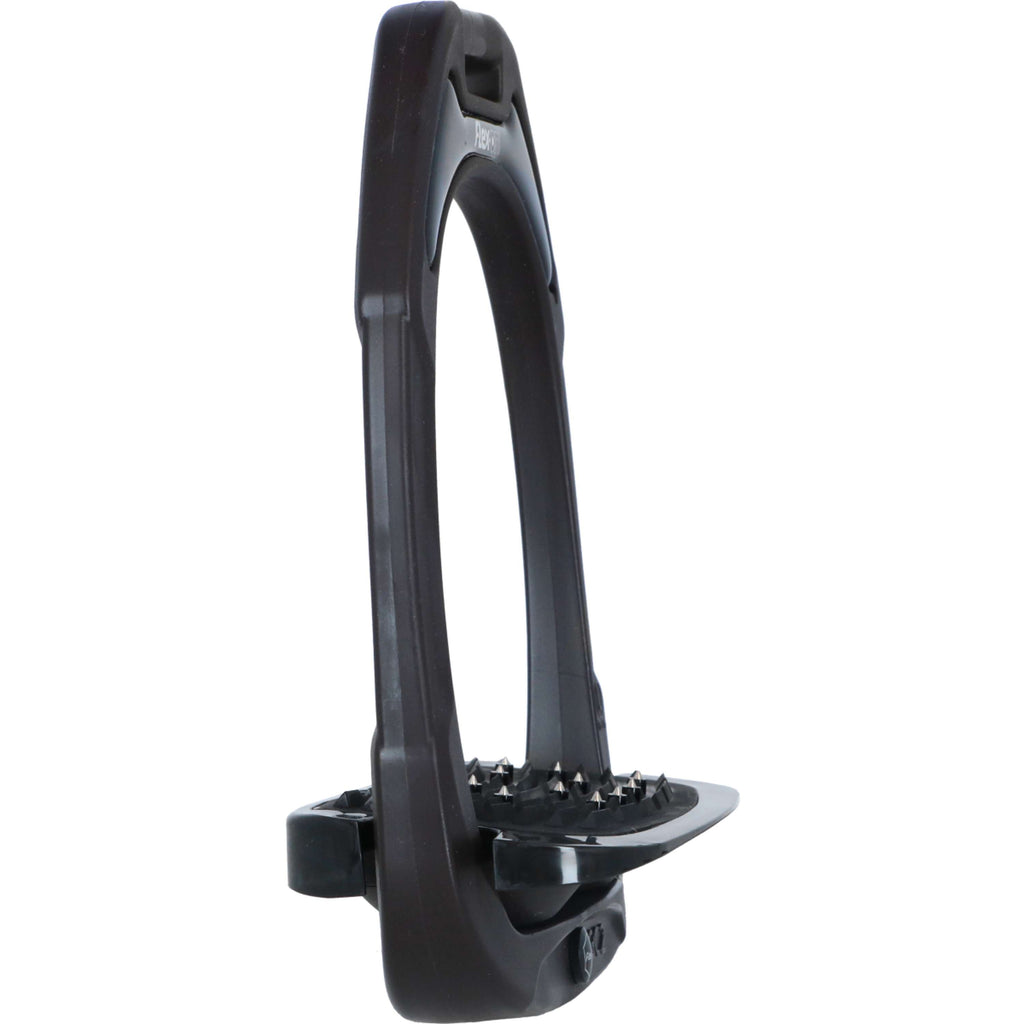 Flex-On Steigbügel Green Composite Inclined Ultra Grip Braun/Schwarz/Braun