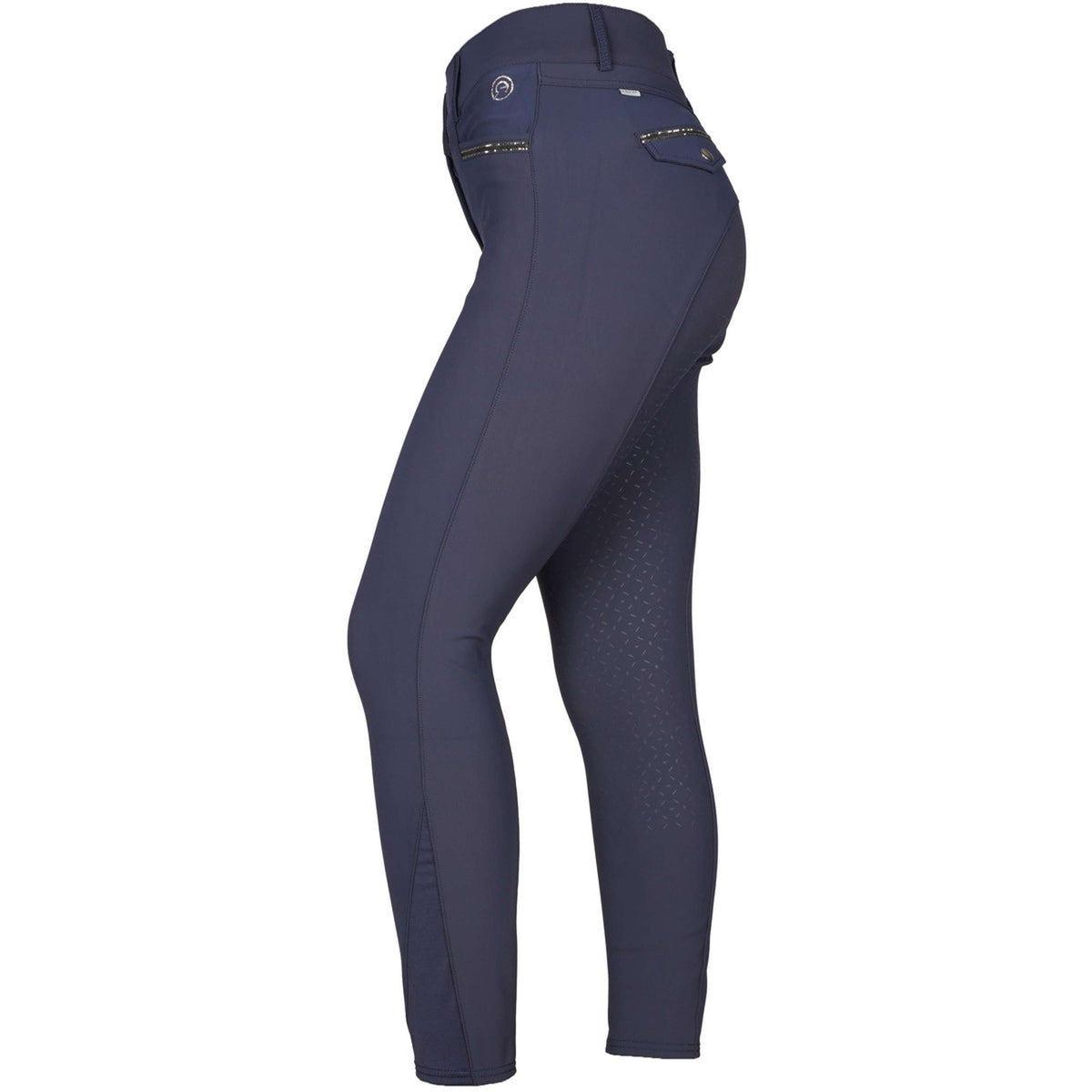 ANKY Reithose Glance Silikon Besatz Dark Navy