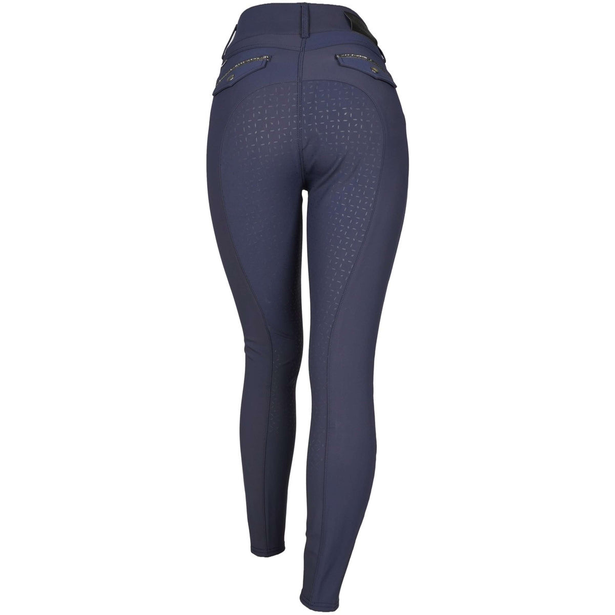 ANKY Reithose Glance Silikon Besatz Dark Navy