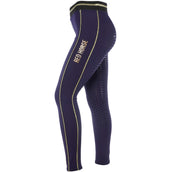 Red Horse Reitleggings Kaya Blau/Gold