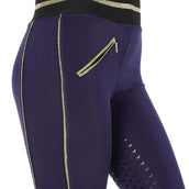 Red Horse Reitleggings Kaya Blau/Gold