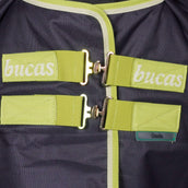 Bucas Oasis Turnout 100 & Neck Dark grey/Lime