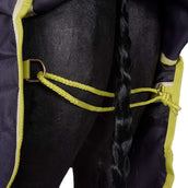 Bucas Oasis Turnout Neck 100g Dark Grey/Lime