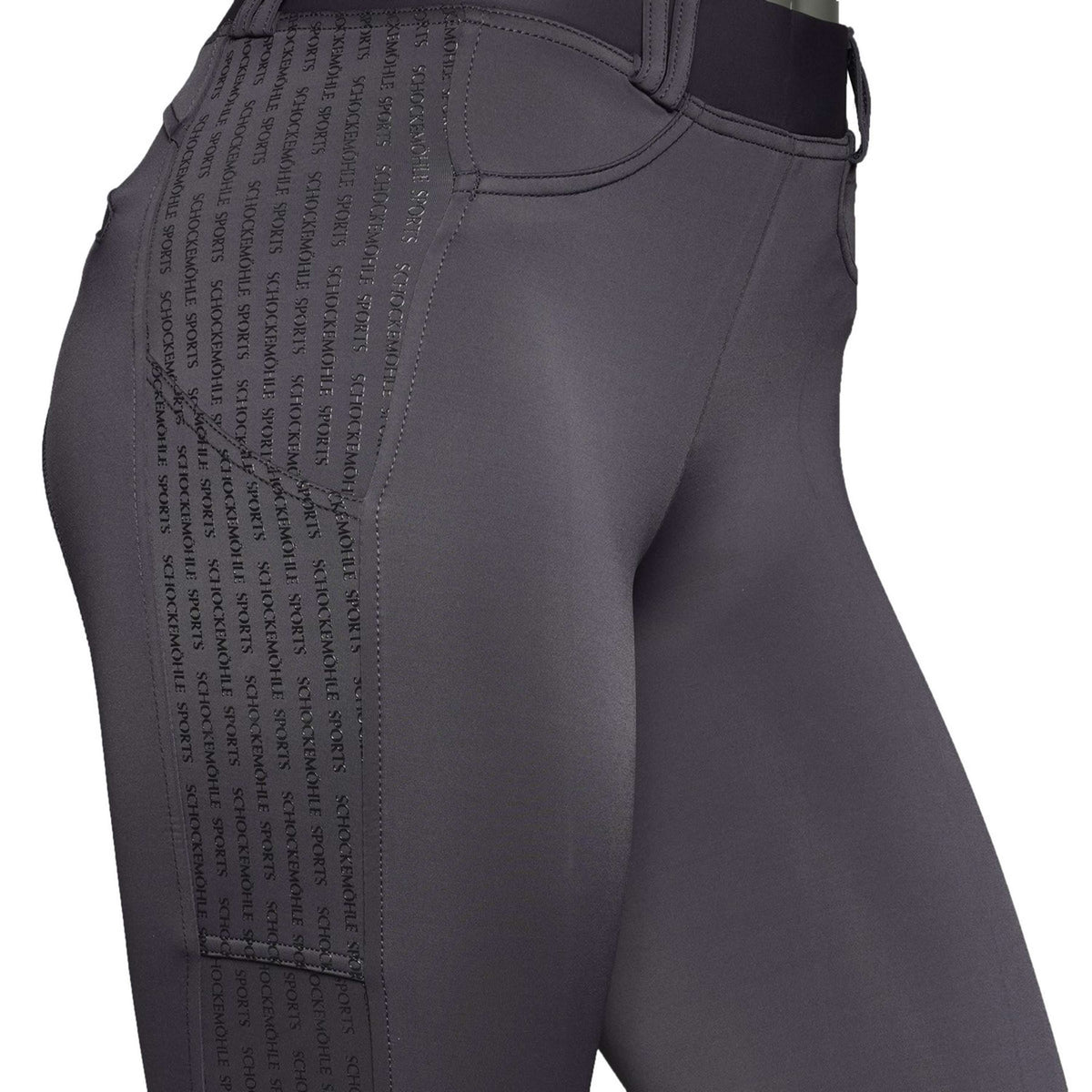 Schockemöhle Reitleggings Sporty Knie Grip Dunkelblau