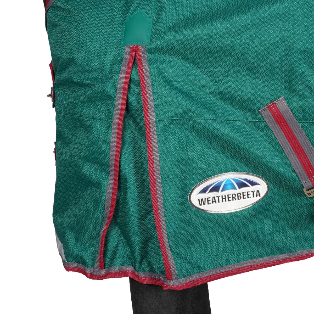 Weatherbeeta Regendecke Comfitec Plus Dynamic II Standard Neck Lite Grün/Grau/Rot