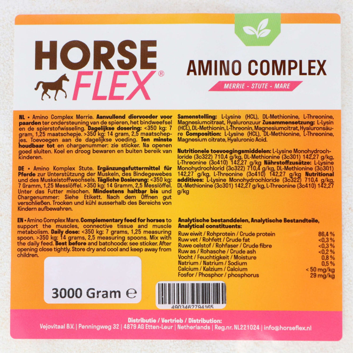 Horseflex Amino Complex Stute Nachfüllung