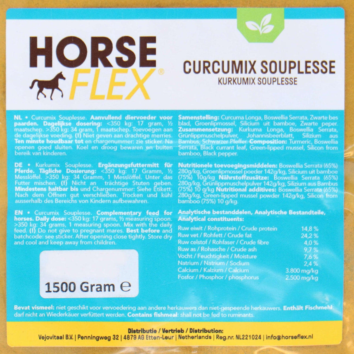 HorseFlex Curcumix Souplesse Nachfüllung