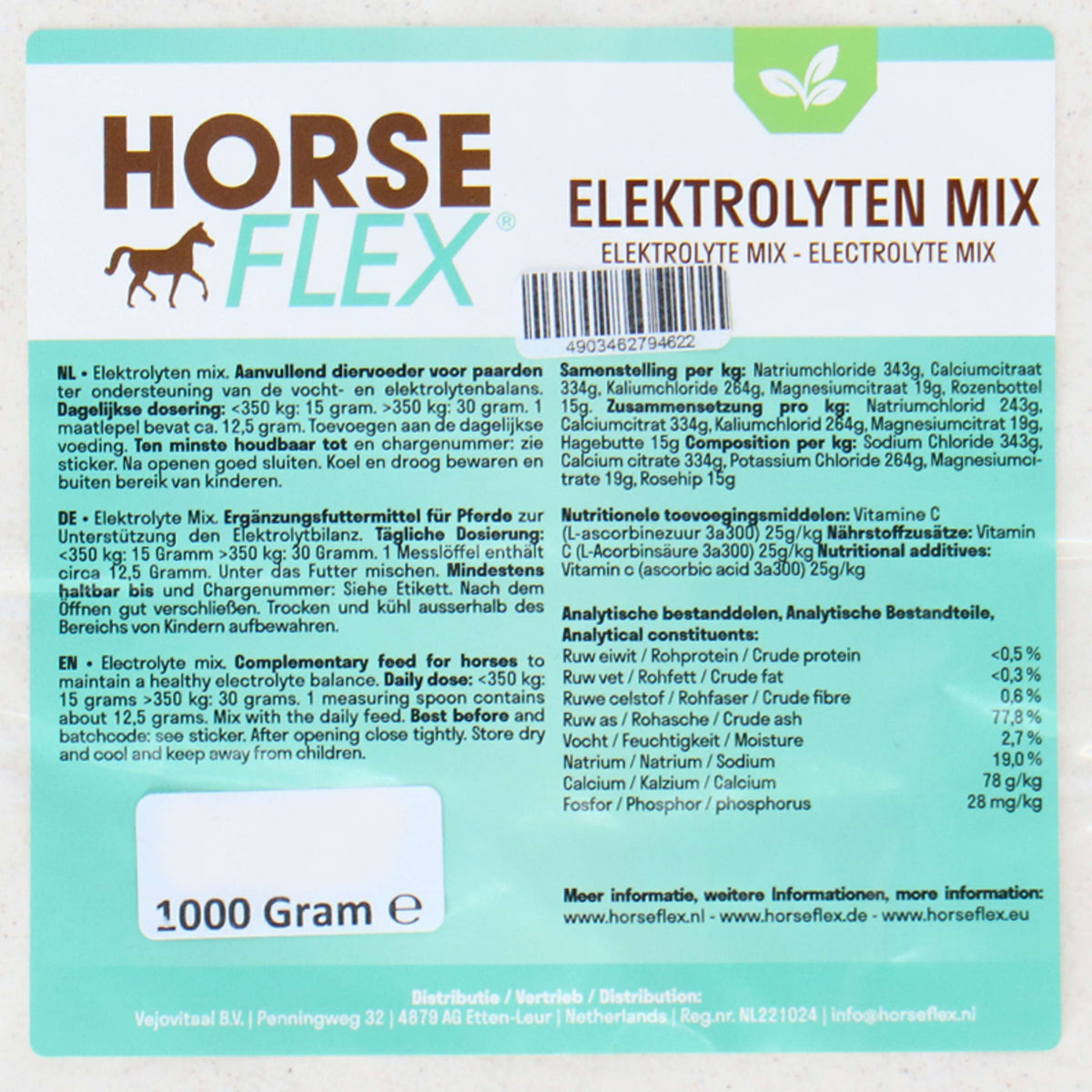 HorseFlex Elektrolytmischung Nachfüllung