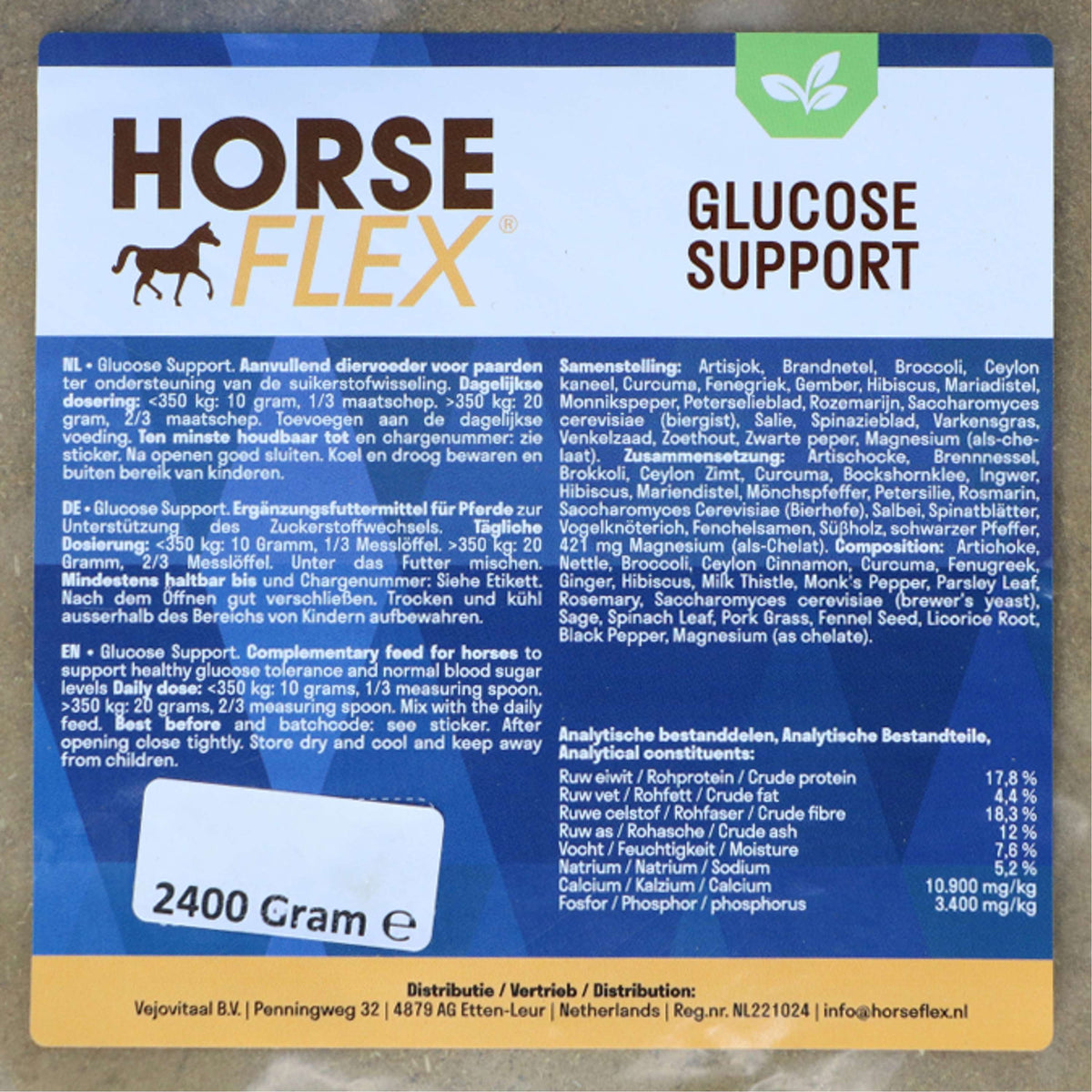 HorseFlex Glukose-Unterstützung Nachfüllung