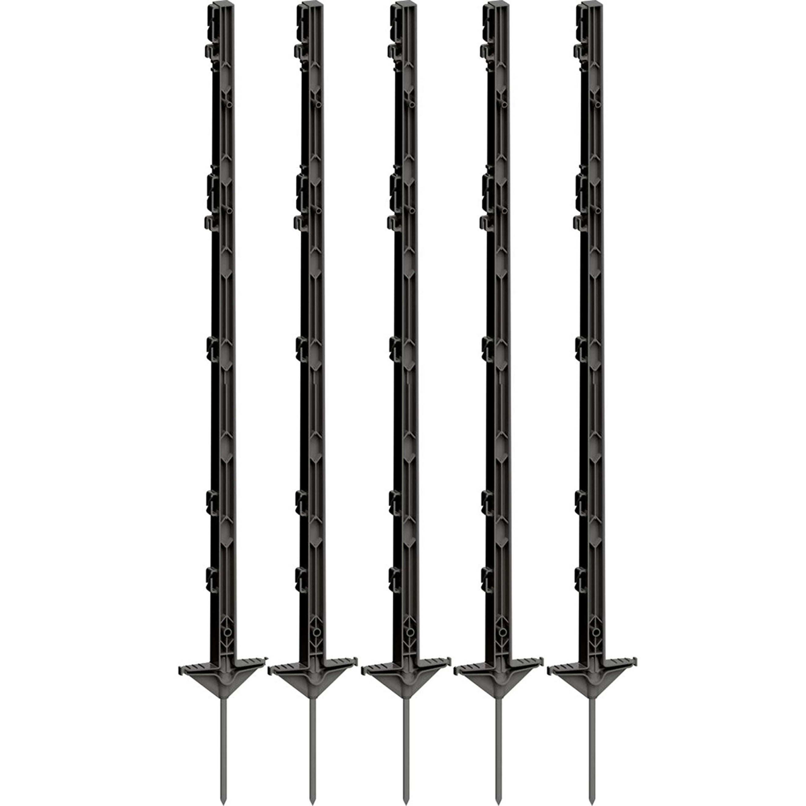Agradi Power Weidepfahl 5 Stück Anthrazit